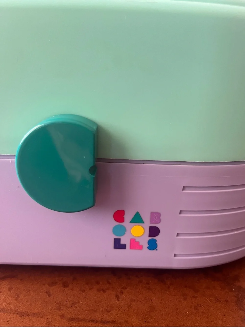 Caboodles Cosmetic Organizer in Mint and Lavender with Teal Accents